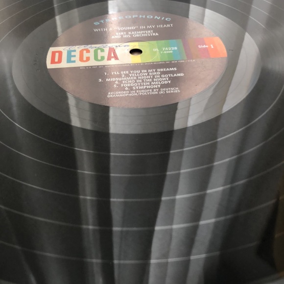 Bert Kaempfert With A Sound In My Heart Vinyl Lp '61 - Picture 5 of 9